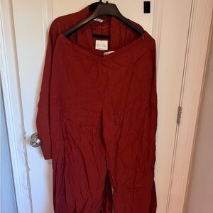 PART OF A SET: Zara Rust Pants